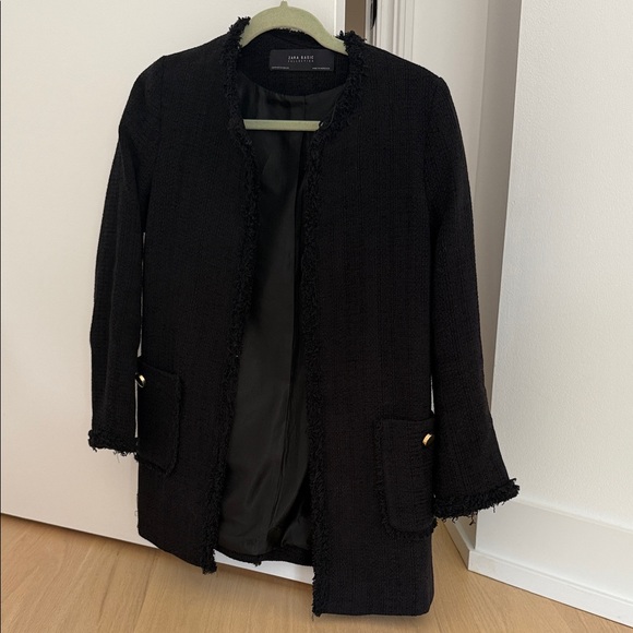 Zara tweed peacoat - Picture 1 of 5